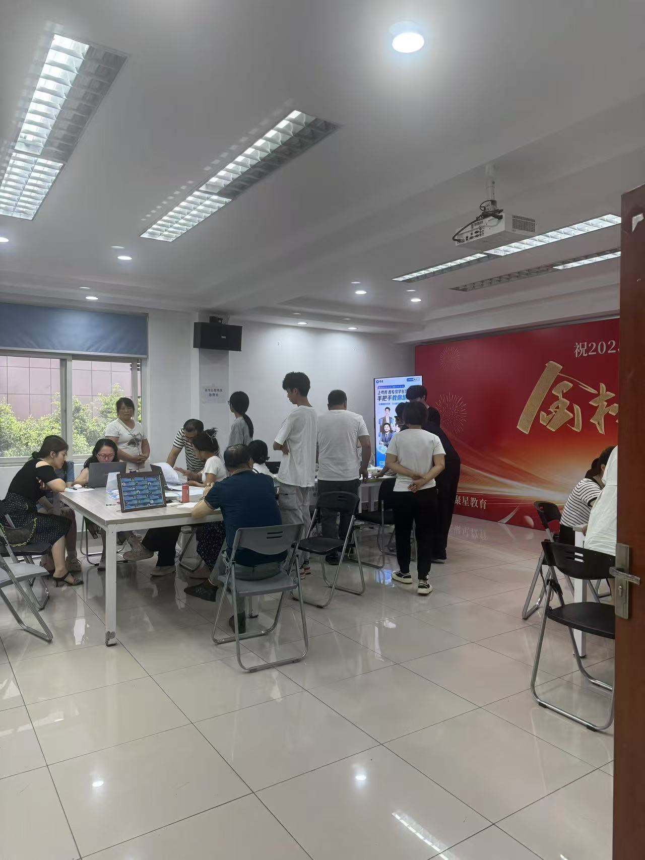金梯升学志愿填报活动现场
